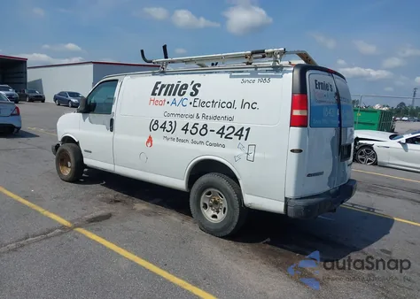 2006 Chevrolet Express G2500 z USA, uszkodzony, nr VIN 1GCGG25V561126013